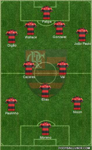 CR Flamengo Formation 2013