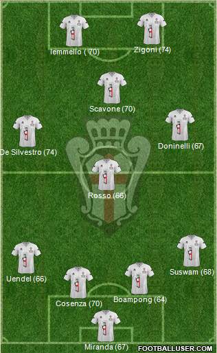 Pro Vercelli Formation 2013