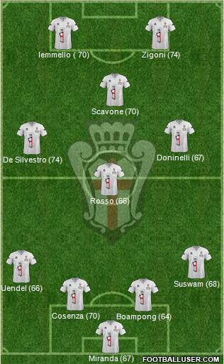 Pro Vercelli Formation 2013