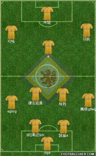 Braunschweiger TSV Eintracht Formation 2013