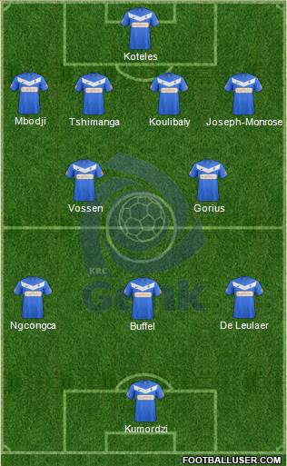 K Racing Club Genk Formation 2013