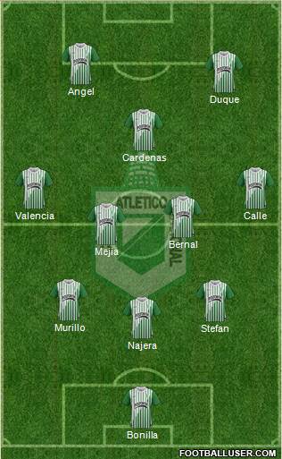 CDC Atlético Nacional Formation 2013