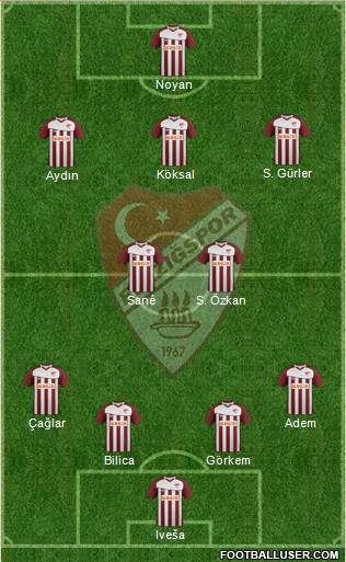 Elazigspor Formation 2013