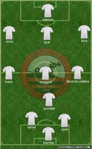 Defensores de Belgrano Formation 2013