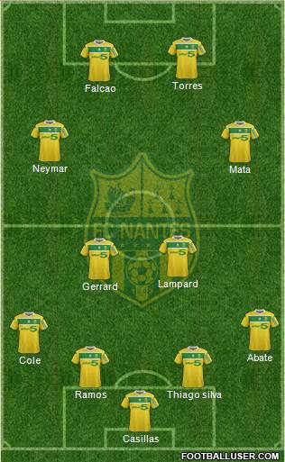 FC Nantes Formation 2013