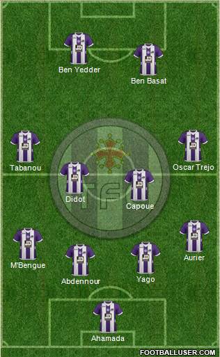 Toulouse Football Club Formation 2013