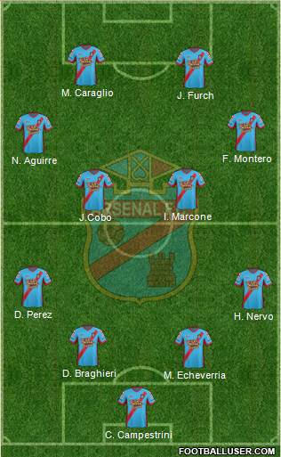 Arsenal de Sarandí Formation 2013