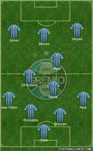 Grêmio FBPA Formation 2013