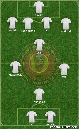 Espérance Sportive de Tunis Formation 2013