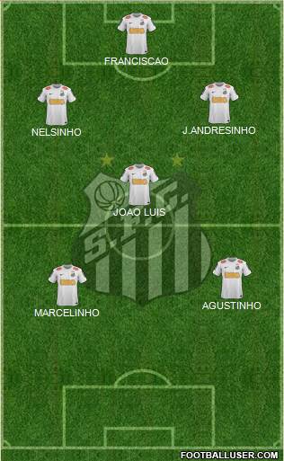 Santos FC Formation 2013