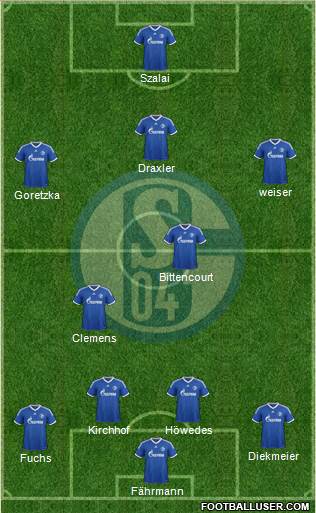 FC Schalke 04 Formation 2013