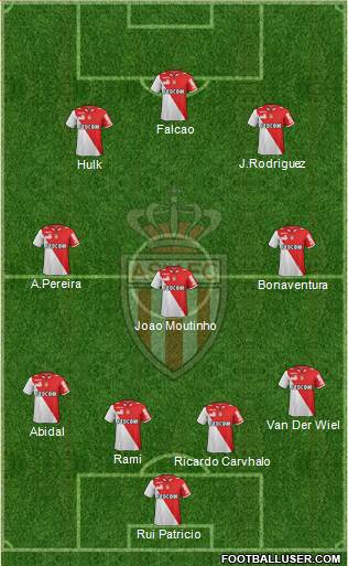 AS Monaco FC Formation 2013