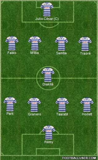 Queens Park Rangers Formation 2013