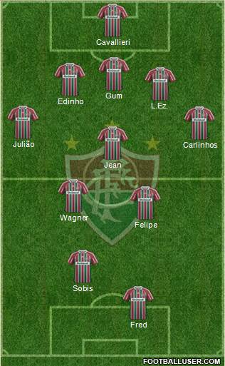 Fluminense FC Formation 2013