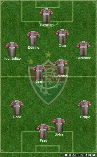 Fluminense FC Formation 2013