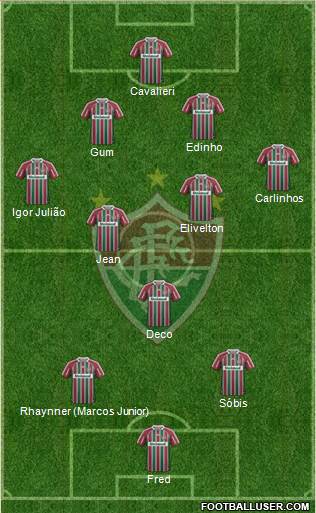 Fluminense FC Formation 2013