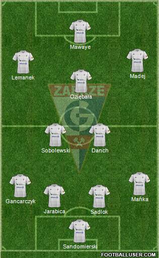 Gornik Zabrze Formation 2013