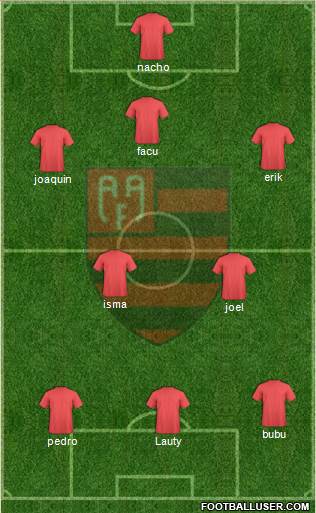 AA Flamengo Formation 2013