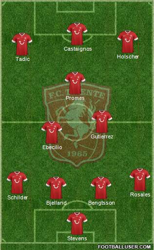 FC Twente Formation 2013