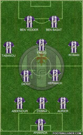 Toulouse Football Club Formation 2013