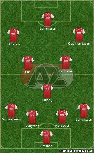 AZ Alkmaar Formation 2013