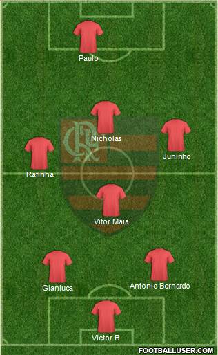 CR Flamengo Formation 2013