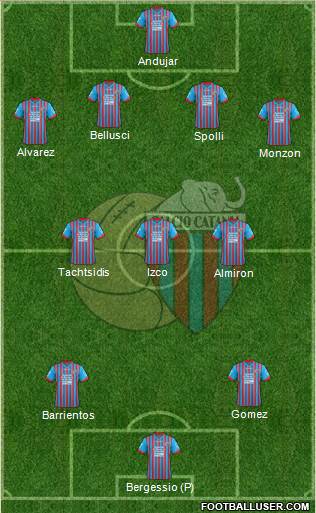 Catania Formation 2013