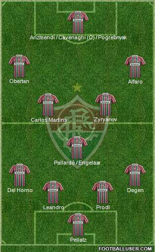 Fluminense FC Formation 2013