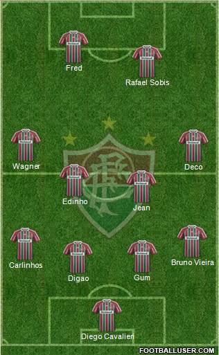 Fluminense FC Formation 2013