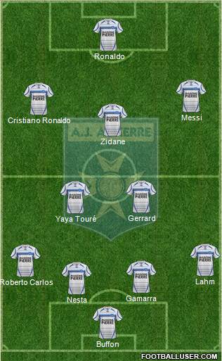 A.J. Auxerre Formation 2013