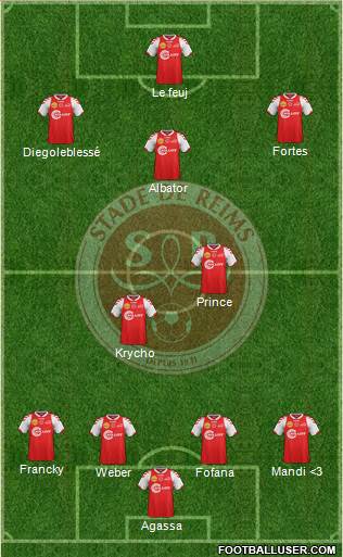 Stade de Reims Formation 2013