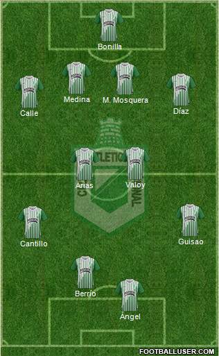 CDC Atlético Nacional Formation 2013