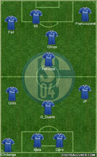 FC Schalke 04 Formation 2013