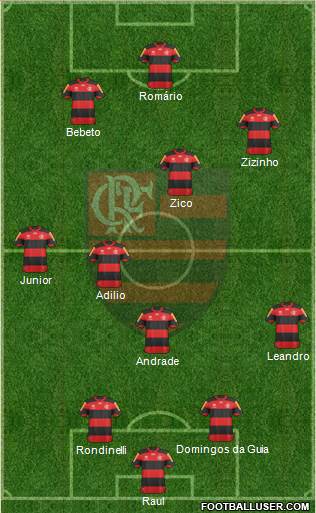 CR Flamengo Formation 2013