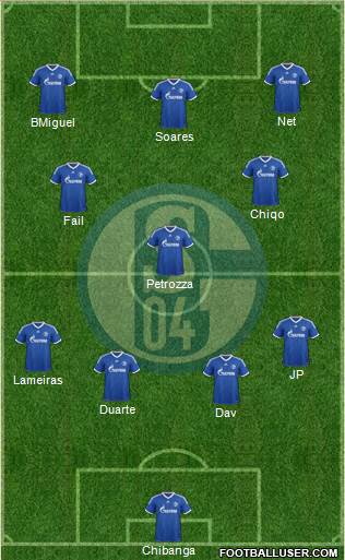 FC Schalke 04 Formation 2013