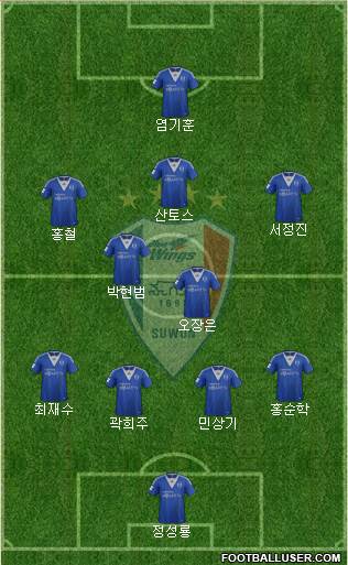 Suwon Samsung Blue Wings Formation 2013