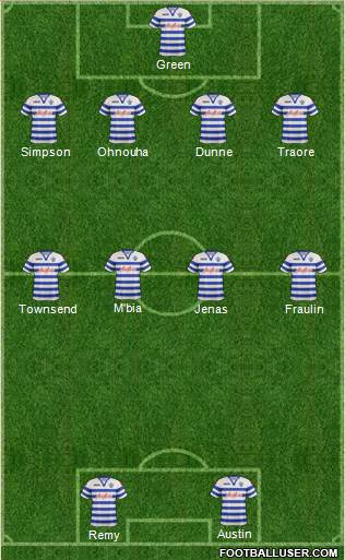 Queens Park Rangers Formation 2013