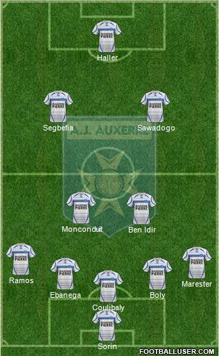 A.J. Auxerre Formation 2013