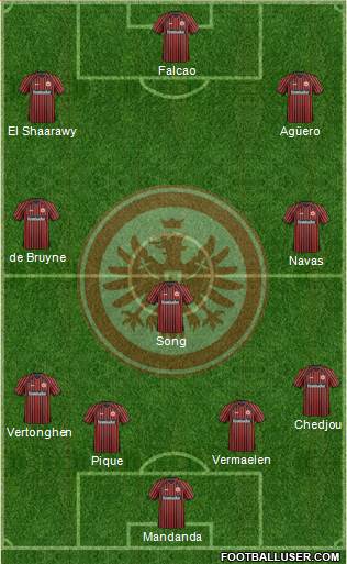 Eintracht Frankfurt Formation 2013