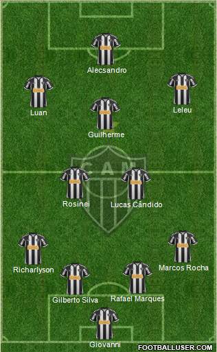 C Atlético Mineiro Formation 2013