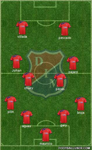 CD Independiente Medellín Formation 2013