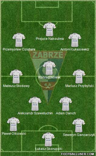 Gornik Zabrze Formation 2013