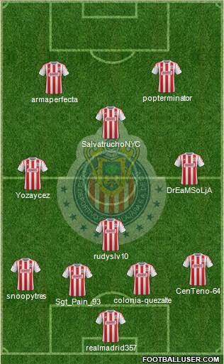 Club Guadalajara Formation 2013