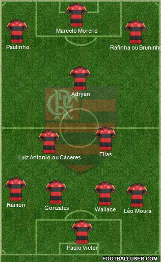 CR Flamengo Formation 2013