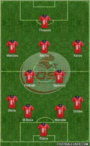 LOSC Lille Métropole Formation 2013