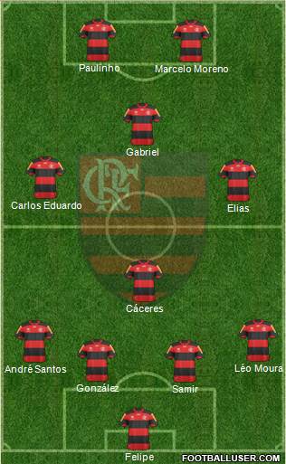 CR Flamengo Formation 2013