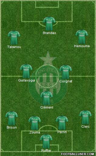 A.S. Saint-Etienne Formation 2013