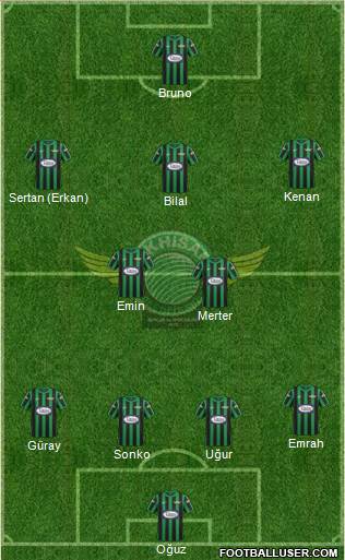 Akhisar Belediye ve Gençlik Formation 2013