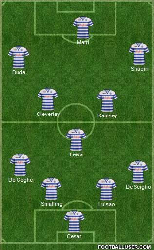 Queens Park Rangers Formation 2013