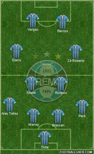 Grêmio FBPA Formation 2013